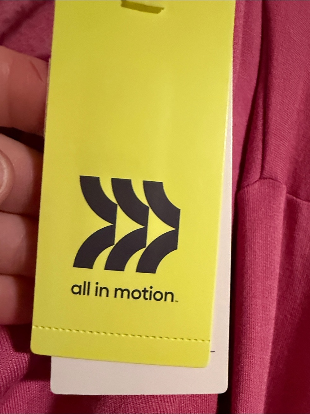 all in motion Pink Off-Shoulder Modal Cotton Sweatshirt - Picture 9 of 14